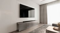 TV-meubel Rockefeller | staand | met 4 kleppen | Eiken