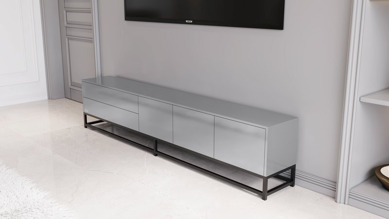 Thompson TV furniture 2 drawers 3-door standing