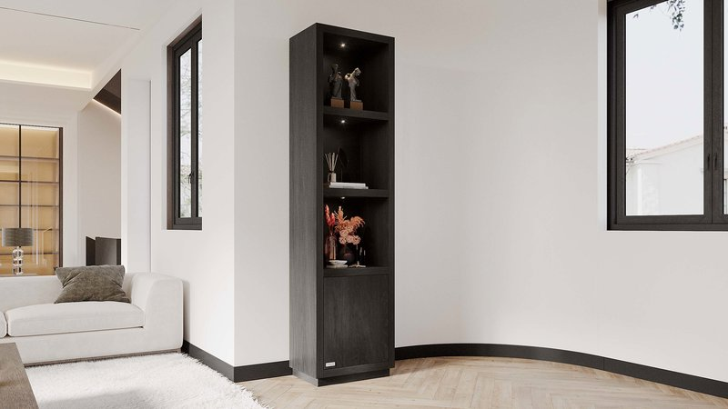 Walt Compartue cabinet single-size 60 cm oak